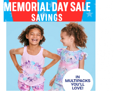 Memorial Day Sale! The Children’s Place: Take up to 80% off Clearance Items + FREE Shipping!