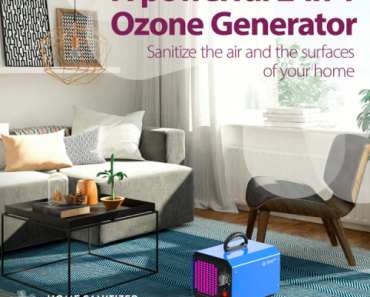 Commercial Ozone Generator High-Capacity Air Purifier Only $79 Shipped w/ code! (Reg. $100)