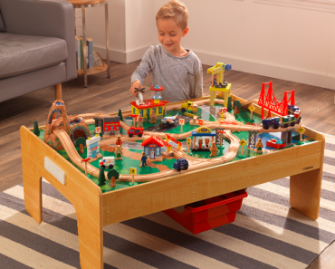 KidKraft Ride Around Town Wooden Train Set and Table Only $105.90 Shipped! (Reg. $176.50)