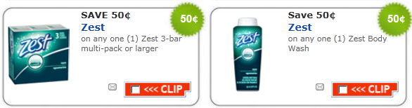 Printable Coupons: Zest Soap and Body Wash, Johnson’s Baby Powder, Dial Lotion, Kotex + More