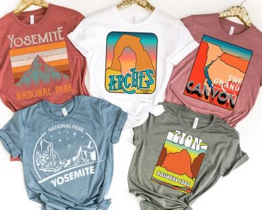 Retro National Park Tees – Only $18.99!