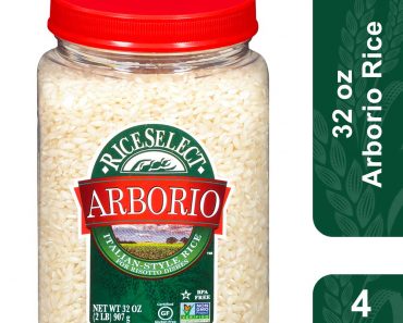 RiceSelect Arborio Rice, 32-Ounce Jars, 4-Count – Only $11.99!