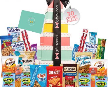 Tower Snack Box Variety Pack Care Package (30 Count) – Only $10.95!