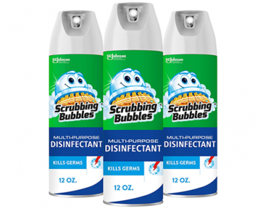 Scrubbing Bubbles Multi-Purpose Disinfectant Spray – Pack of 3 – Just $6.24!