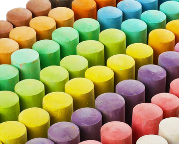 16 Colors Jumbo Sidewalk Chalk Set – 144 Pack – Just $19.95!