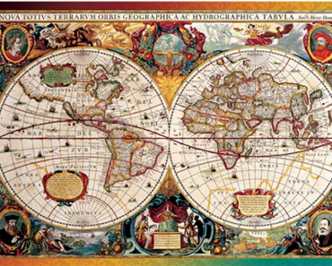 Buffalo Games Antique Map – 1000 Piece Jigsaw Puzzle – Just $7.18!