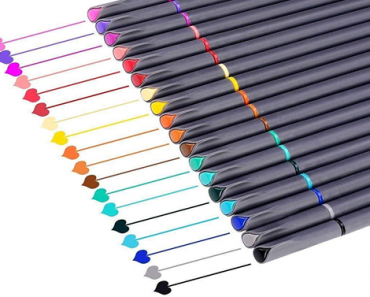 Journal Planner Pens Colored Pens – 18 Colors – Just $6.79!
