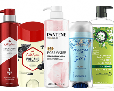 Save Up to 25% off on Hair and Personal Care, Pantene, Old Spice and Secret and more!