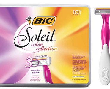 BIC Premium Shaving Soleil Razor Set – 10-Count, 3 Blades – Just $6.32!