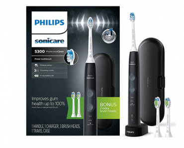 Philips Sonicare ProtectiveClean 5300 Rechargeable Electric Toothbrush – Just $59.95!