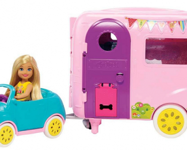 Barbie Club Chelsea Camper Playset with Doll Only $14.94! (Reg $29.99)