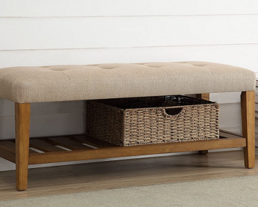 Acme Furniture Charla Bench (Beige & Oak) Only $79.38 Shipped! (Reg $162)