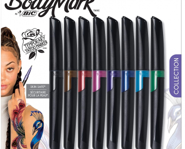 BIC BodyMark Temporary Tattoo Marker (8 Count) Only $4.56! (Reg $29.99)