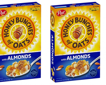 Honey Bunches of Oats with Almonds, 18 Ounce Box – Just $2.04!