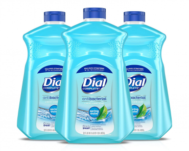Dial Antibacterial Liquid Hand Soap Refill (52oz) 3 Pack Only $9.59 Shipped!