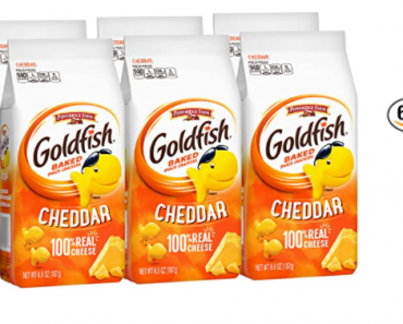 Pepperidge Farm Goldfish Cheddar Crackers, 39.6 Oz. Box, 6-Count Only $5.58 Shipped! That’s Only $0.93 Each!