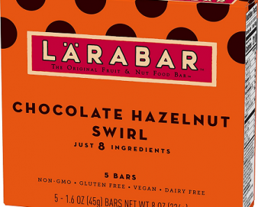 Larabar Chocolate Hazelnut Swirl 40 Count Only $22.79 Shipped!