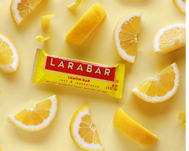 Larabar Lemon Bar, Gluten Free Vegan Fruit & Nut Bar, 1.6 oz Bars, 10 Ct Only $3.92 Shipped!