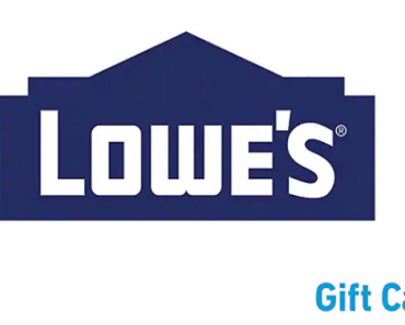 Lowe’s $100 Gift Card Only $90!