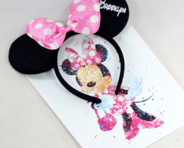 Jane: Personalized Adorable Mouse Ears Only $9.99 Shipped!