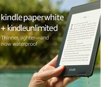 Kindle Paperwhite Only $84.99 Shipped! (Reg. $130)