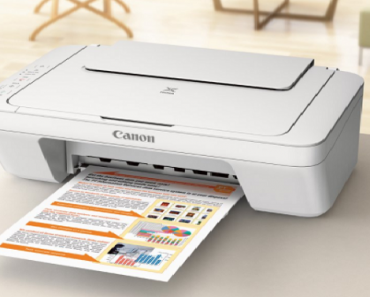 Canon PIXMA Wired All-in-One Color Inkjet Printer Only $34.88! Great Reviews!