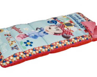 Disney Minnie Mouse Kid’s Sleeping Bag Only $10.77! (Reg. $34)