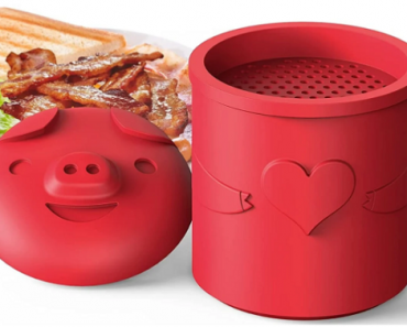 Pig Shaped Silicone Grease/Oil Restrainer Only $11.99 Shipped! (Reg. $24)
