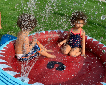 Jasonwell Inflatable Kiddie Pool & Splash Pad with Sprinkler Only $14.72 w/ code! (Reg. $25.99)