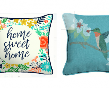 Mainstays Outdoor Throw Pillows (Tons of Designs) for Only $5!!