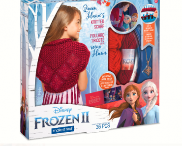 Disney Frozen 2 Queen Iduna’s Knitted Shawl Kit Only $9.44! (Reg. $25)