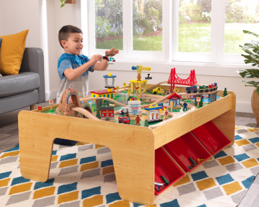 KidKraft Waterfall Mountain Train Set & Table Only $85.26! (Buy Now For Christmas!)