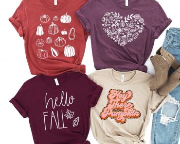 Hey There Pumpkin Tees – Only $17.99!