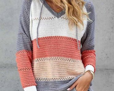 Cozy Days Knit Hoodie – Only $26.99!
