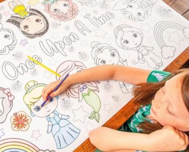Huge Character-Inspired Coloring Sheet – Only $8.99!