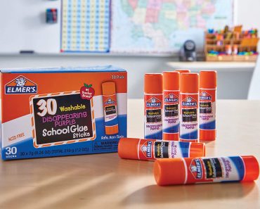 Elmer’s Disappearing Purple School Glue, Washable, 30 Pack – Only $6.97!