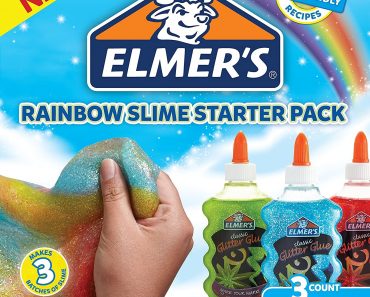 Elmer’s Rainbow Slime Starter Kit – Only $3.64!