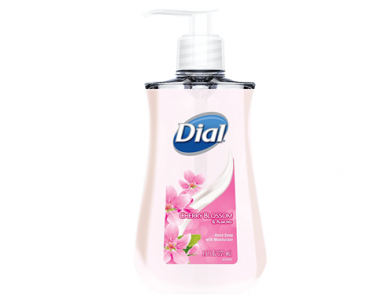 Dial Liquid Hand Soap, Cherry Blossom & Almond, 7.5 Fluid Ounces – Just $.83!