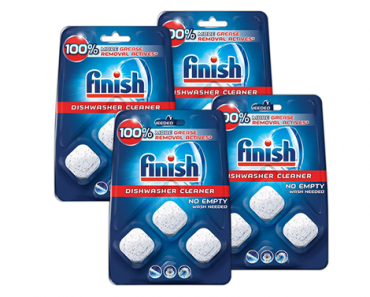 Finish In-Wash Dishwasher Cleaner: Clean Hidden Grease and Grime – 12 ct – Just $12.10!