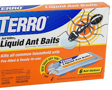 TERRO Liquid Ant Baits, 6 Bait Stations Only $3.49!
