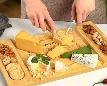 Bamboo Cheese/Charcuterie Platter Only $16.97!