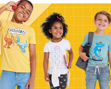 Target: Kids’ &Toddler Clothing on Sale Starting at Only $4! Great for Back to School!