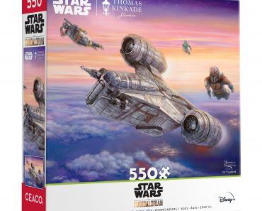 Thomas Kincade Star Wars Mandalorian Childs Play 550 Piece Jigsaw Puzzle Only $6.04!