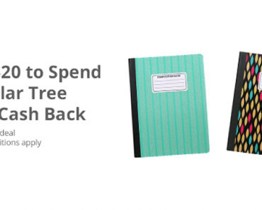 Awesome Freebie! Get a FREE $20.00 to spend at Dollar Tree from TopCashBack!