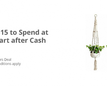 Awesome Freebie! Get a FREE $15 to spend on ANYTHING at Walmart from TopCashBack!