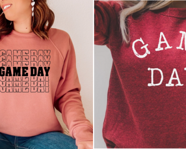 Game Day Vibes Crew Sweatshirts Only $29.99 Shipped! (Reg. $55) Get Ready for Football Season!