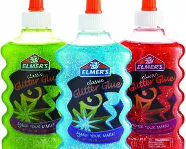 Elmer’s Liquid Glitter Glue (Slime Starter Kit) 3 Count Only $3.64!
