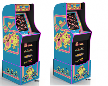 Ms Pacman Arcade Machine with Riser Only $313.62 Shipped! (Reg. $400)