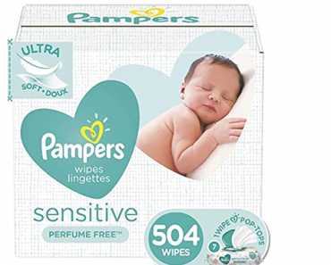 Pampers Sensitive Water Based Baby Diaper Wipes, 7 Pop-Top Packs Only $10.49 Shipped!
