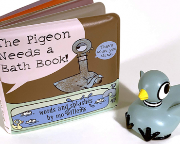 The Pigeon Needs a Bath Book with Pigeon Bath Toy Only $10.47!